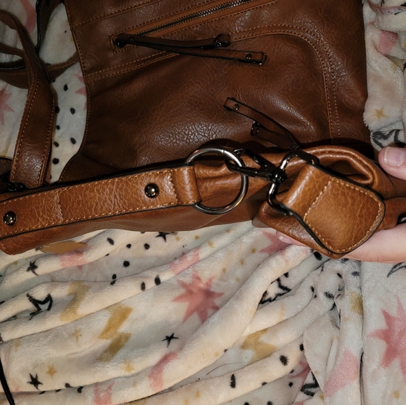 Brown Faux Leather Purse - Picture 4 of 10